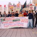Protest in Canada by BHCUC