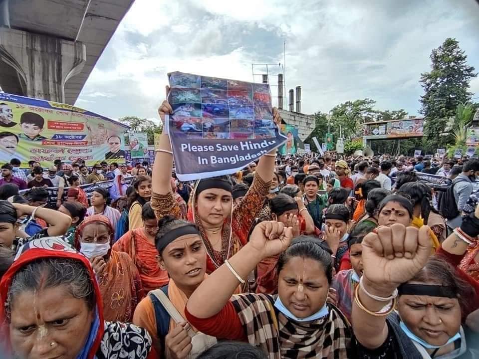 Bangladesh Hindu Protests